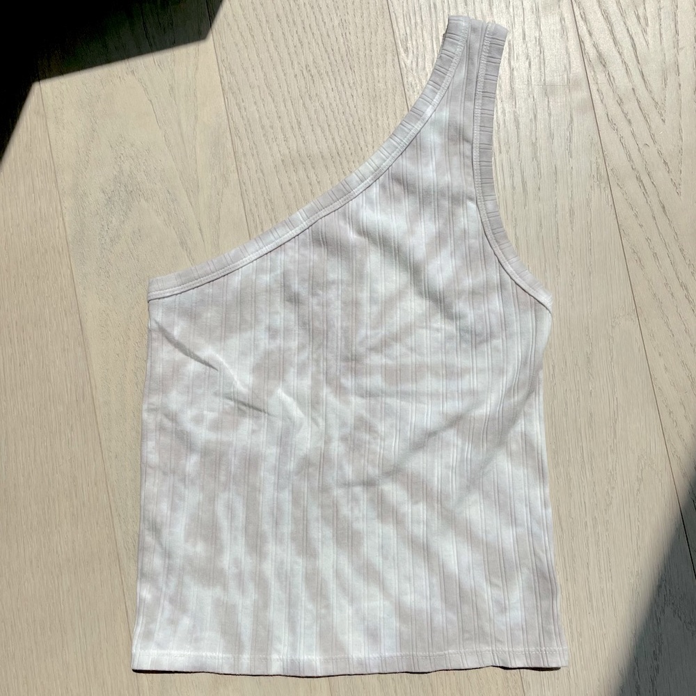 American Eagle | Tie Dye One Shoulder Top